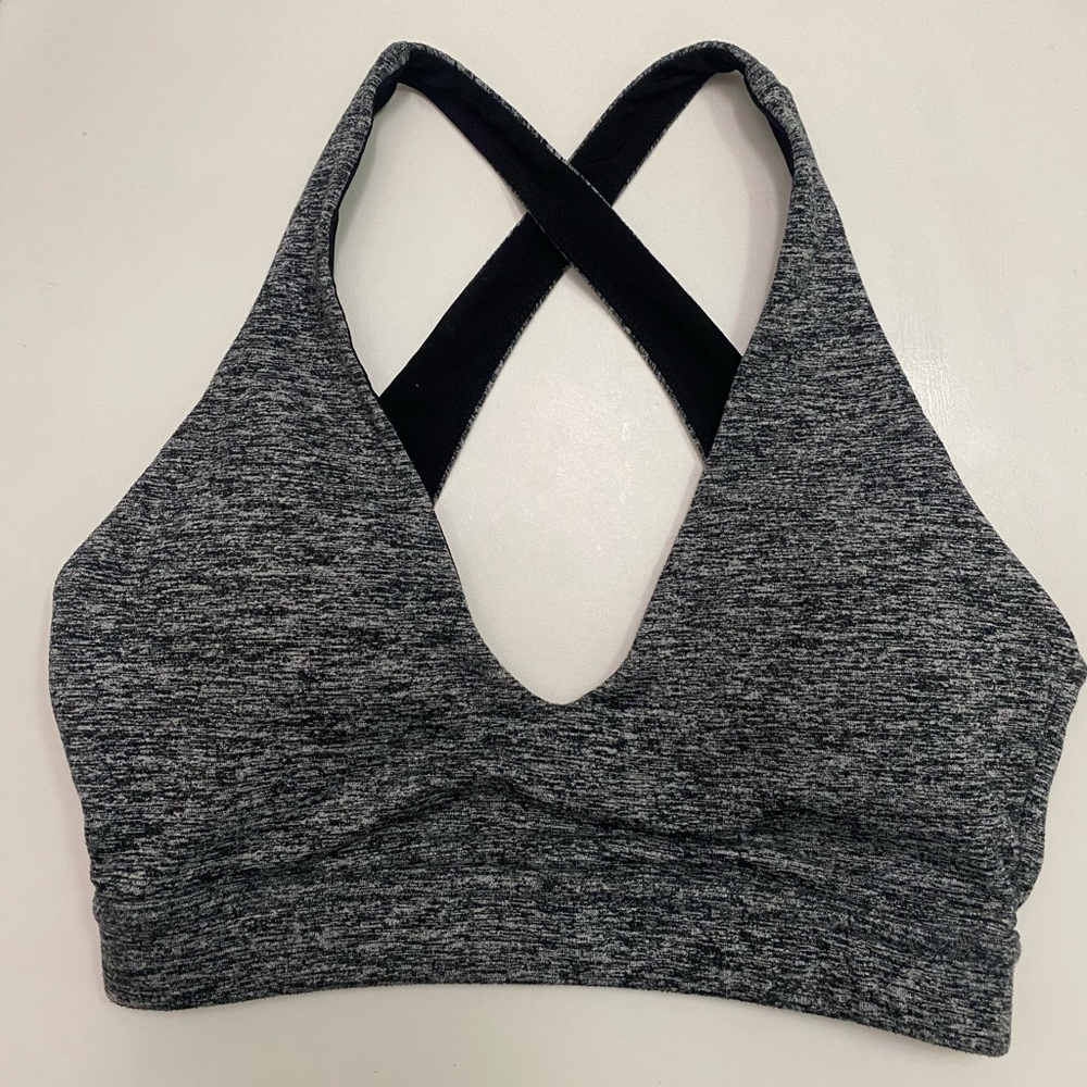 ✨Ptula Bare V Bra- Black Marl